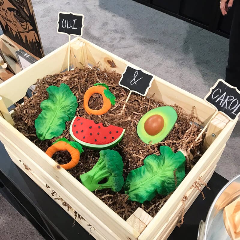 Oli&Carol Vegetable Teethers | 65 Top Baby Products for 2018 from the ABC Kids Expo